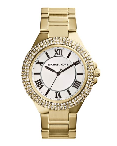 michael kors glitz watch gold|Amazon.com: Michael Kors Camille Multifunction Gold .